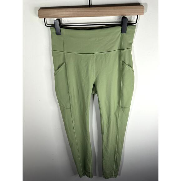 Lululemon Invigorate High-Rise Tight 25" Size 4 Vista Green - Picture 5 of 7